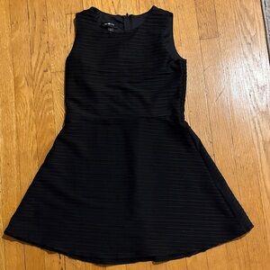 Amy Byer Black Textured Mini Dress